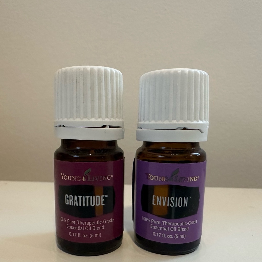 Young Living Essential Oil Envision and Gratitude